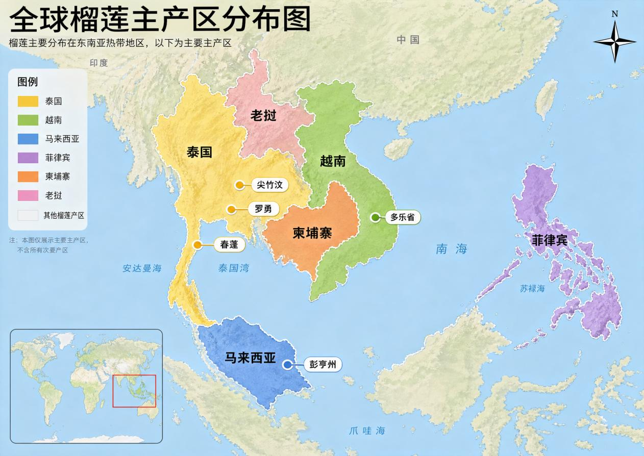 一颗榴莲的“跨国之旅”:藏在“榴莲自由”背后的中国铁物力量
